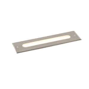 Moderne grondspot staal 30 cm incl. LED IP65 - Eline