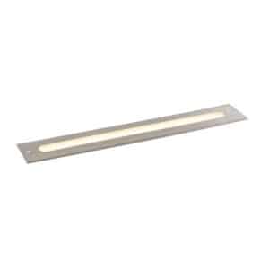 Moderne grondspot staal 50 cm incl. LED IP65 - Eline