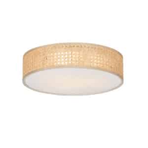 Orientalische Deckenleuchte Rattan 40 cm 3 Lichter - Tromma