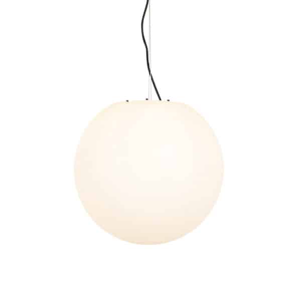 Moderne Außenhängelampe weiß 45 cm IP65 - Nura