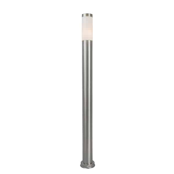 Moderne Außenleuchte Mast Stahl 110 cm IP44 - Rox