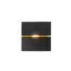 Moderne Wandleuchte schwarz / gold - Transfer 2
