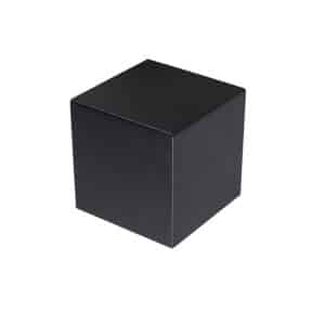 Moderne Wandleuchte schwarz - Cube