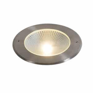 Moderner Bodenstrahler Aluminium inkl. LED IP65 - Bridge