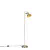 Industrielle Stehlampe Gold / Messing 1-flammig - Tommy
