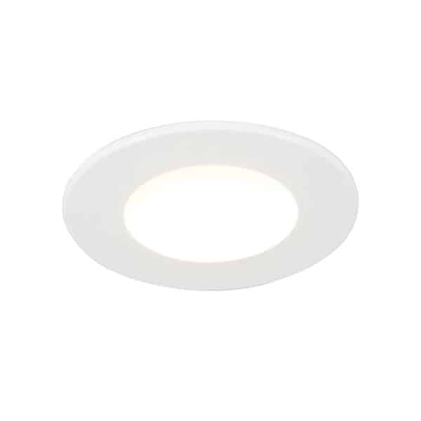 Einbaustrahler weiß inkl. LED 350 Lumen 3000K 5W IP65 - Blanca