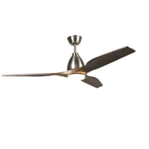 Deckenventilator Holz inkl. LED mit Fernbedienung - Levant 52