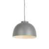 Skandinavische Hängelampe grau 40 cm - Hoodi
