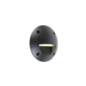 Moderner Außenwandspot schwarz inkl. LED IP65 - Leti