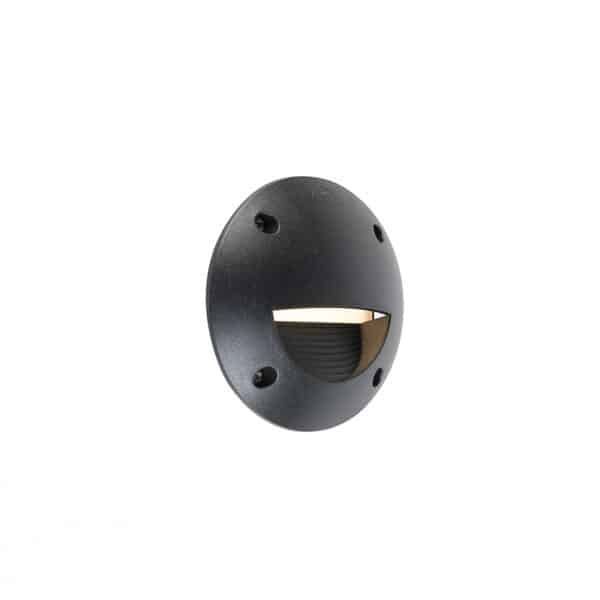 Moderner Außenwandspot schwarz inkl. LED IP65 - Leti