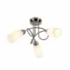 Klassische Deckenlampe Stahl 3 Lichter - Fortress