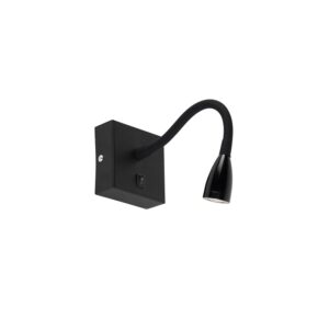 Moderne flexible Wandleuchte schwarze LED - Flex