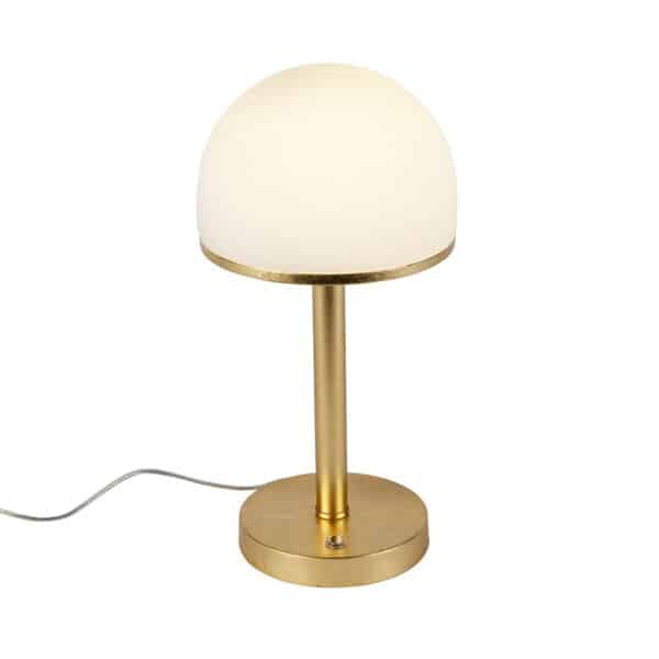 Vintage Tischleuchte Gold inkl. LED und Touchfunktion - Bauhaus