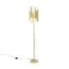 Vintage Stehlampe Gold 12-Licht -Tubi