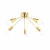 Art Deco Deckenleuchte gold 5-flammig -Facil