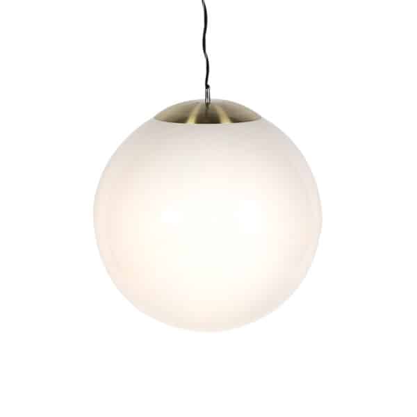 Skandinavische Hängelampe Opalglas 50 cm - Ball 50