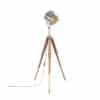 Stativ Stehleuchte Holz mit Studio Spot - Tripod Radiant