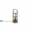Art Deco Tischlampe Bronze 35 cm - Kevie