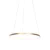 Moderne Ringpendelleuchte gold 60 cm inkl. LED - Anella